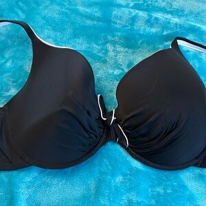Black bikini top